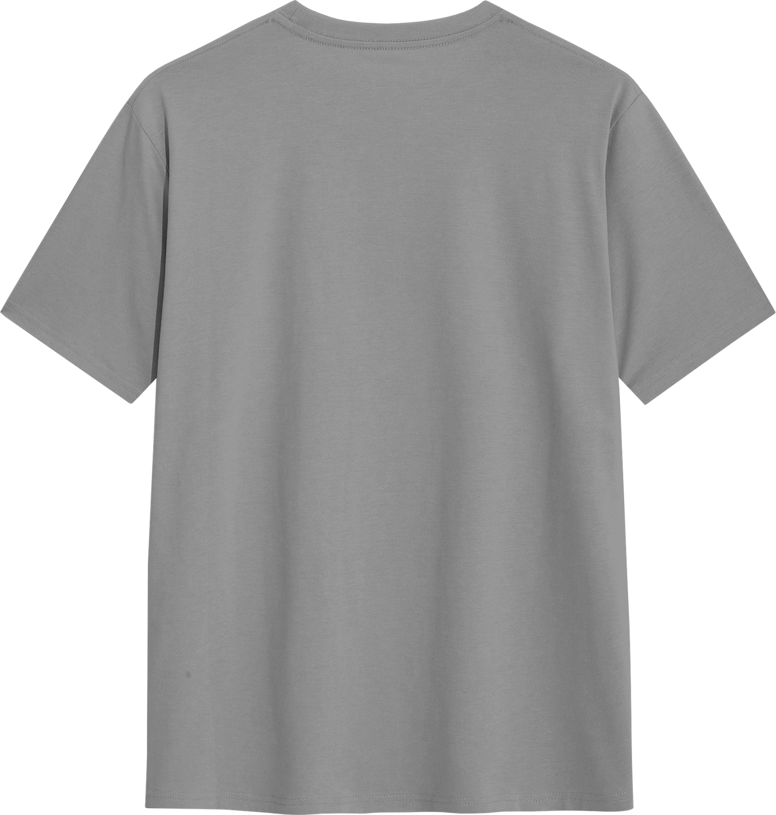 light grey back